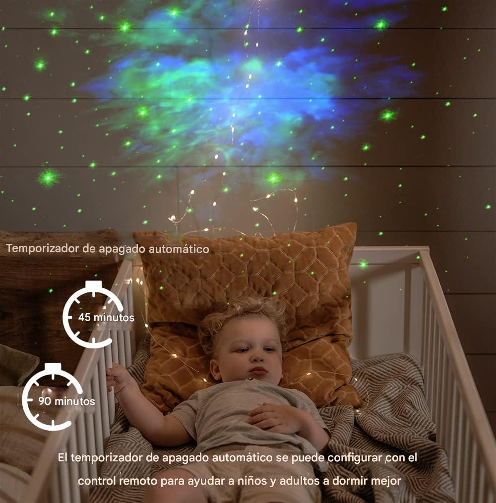 Proyector De Galaxias Con Parlante | Noches Cósmicas Inolvidables