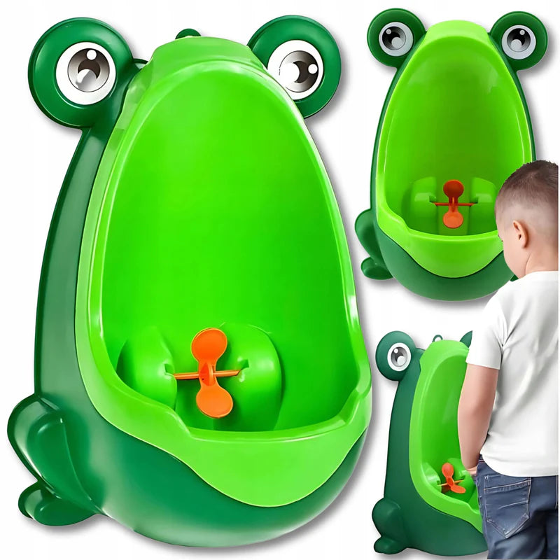 Orinal Portátil Infantil De Rana Para Pared