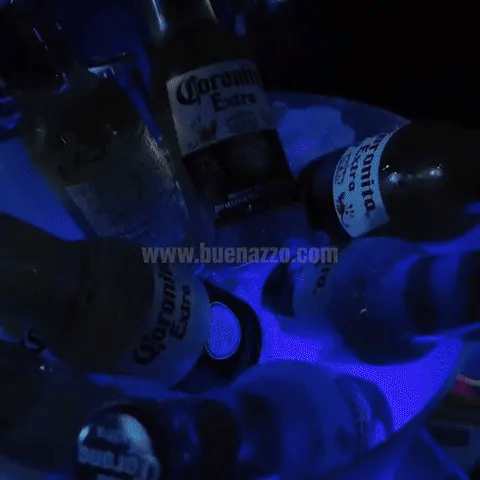 Hielera con Luz LED y Parlante 3 en 1