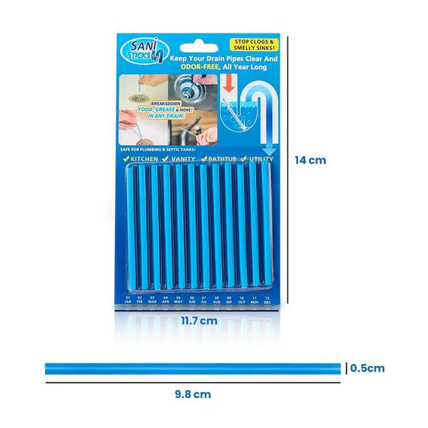 Limpiador De Drenaje Y Tuberías | Varillas Sanitarias