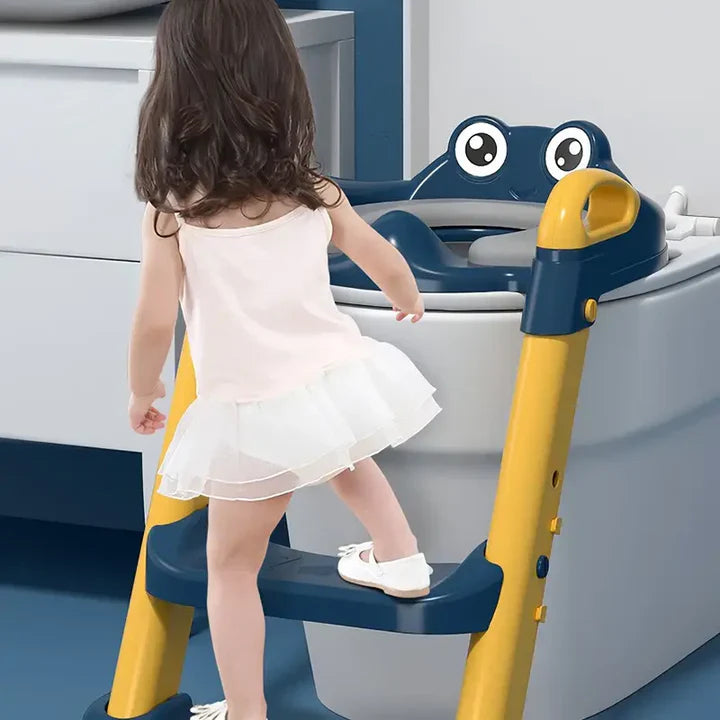 Asiento de Entrenamiento para Niños con Escalera Antideslizante