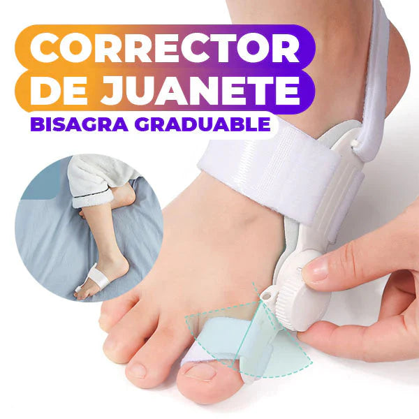 Corrector De Juanete Pro Bisagra Graduable