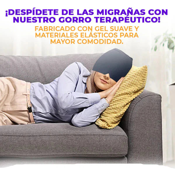 Gorro Terapéutico Para Migraña Con Gel