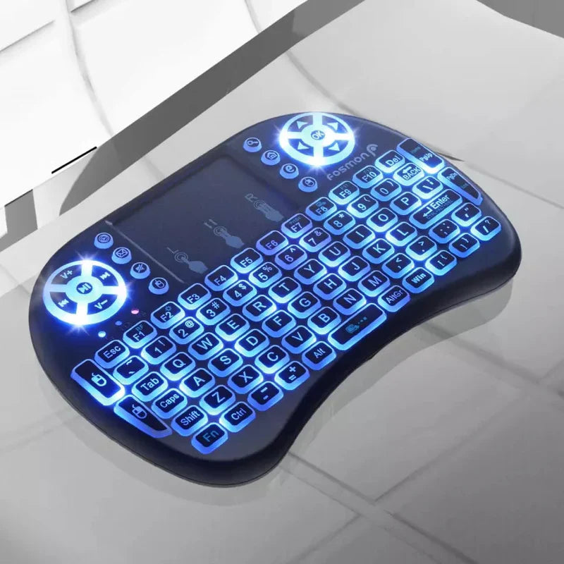 Mini Teclado Inalámbrico RGB