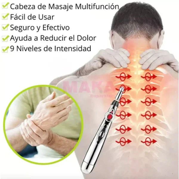Lápiz de Acupuntura Ideal para Masajes y Dolores