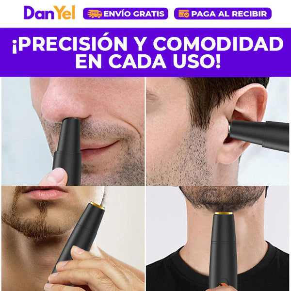 Depiladora Pro Para Hombres: Solución Para Nariz y Orejas