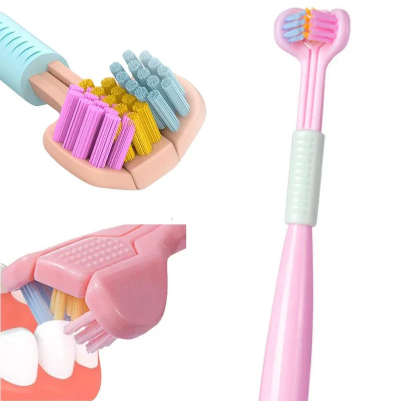 Cepillo Triple Envolvente de Cerdas Suaves 4x1