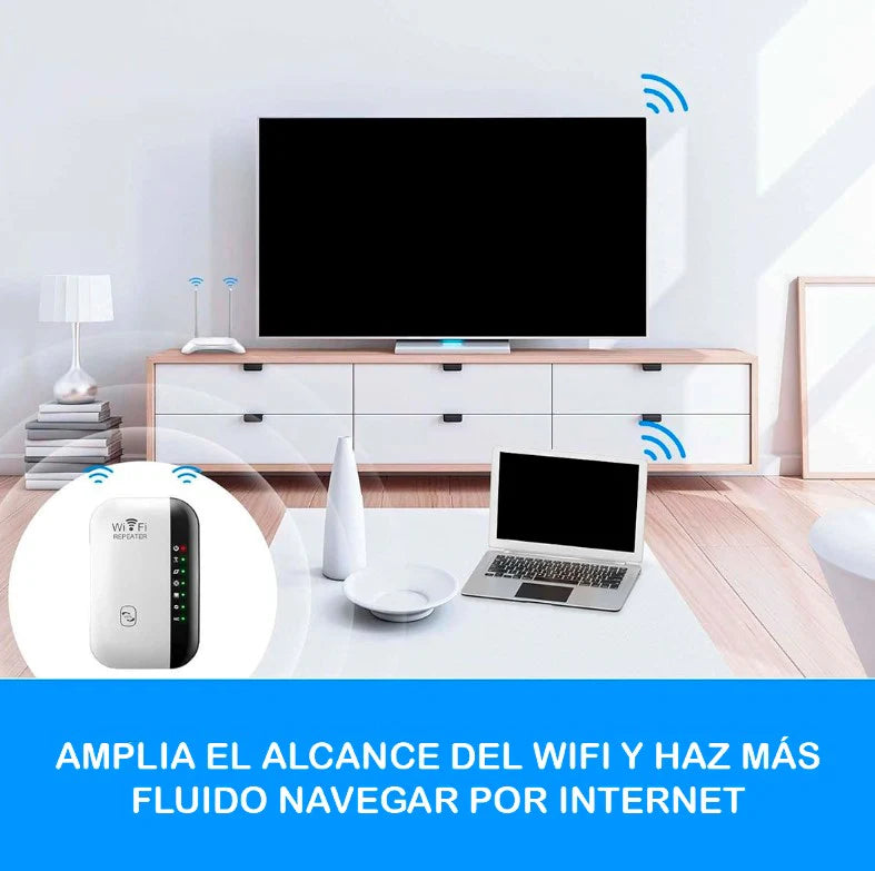 Amplificador de WiFi | Repetidor Inalámbrico