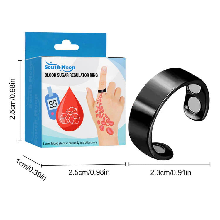 Anillo Magnético Regulador De Azúcar | Equilibra Tu Glucosa Al Instante