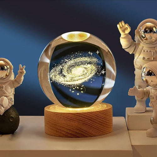 Lámpara Bola de Cristal 3D