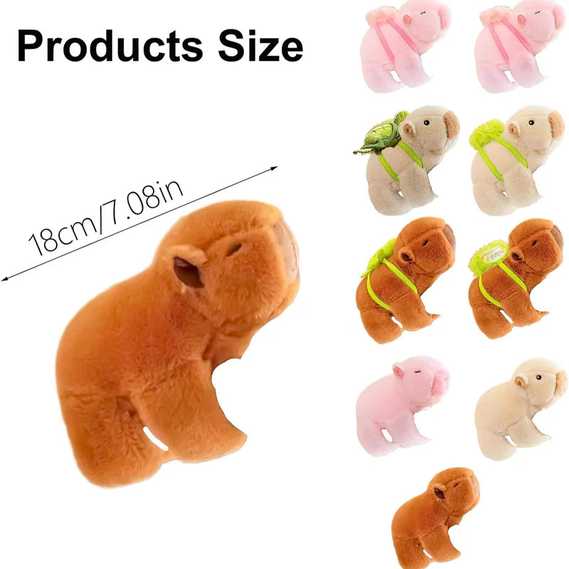 Brazalete de Peluche de Capibara Ajustable