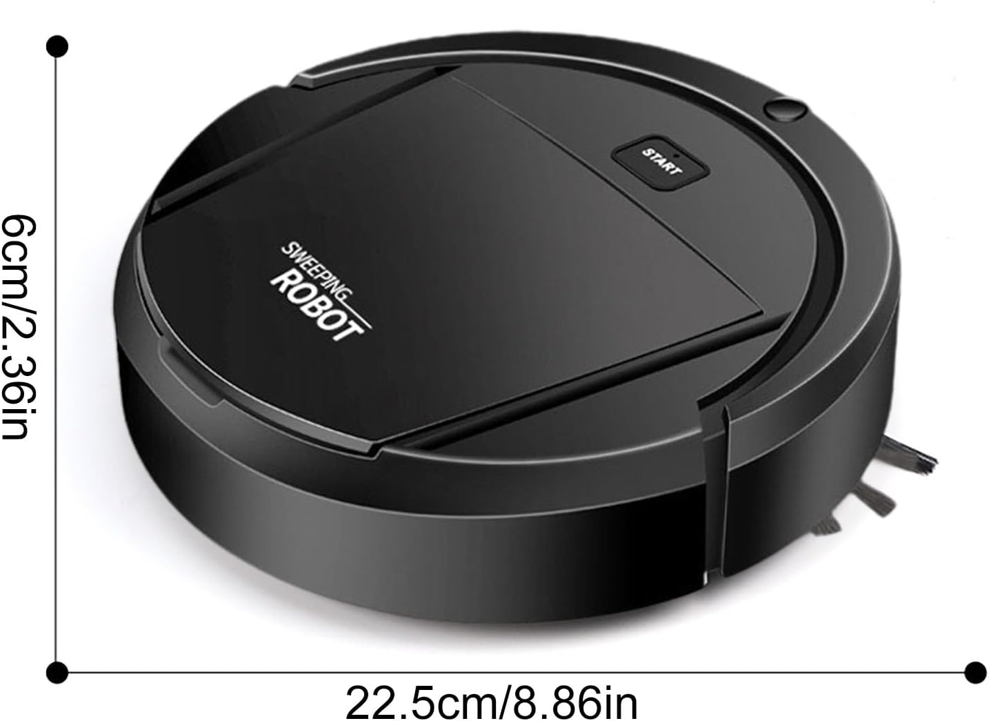 ROBOT LIMPIADOR INTELIGENTE ASPIRADOR Y TRAPEADOR 2 EN 1