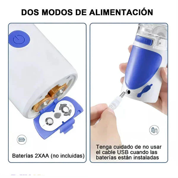 Nebulizador Ultrasónico Portátil Silencioso
