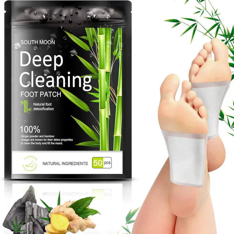 Parches Desintoxicantes con Extractos de Jengibre y Bambú