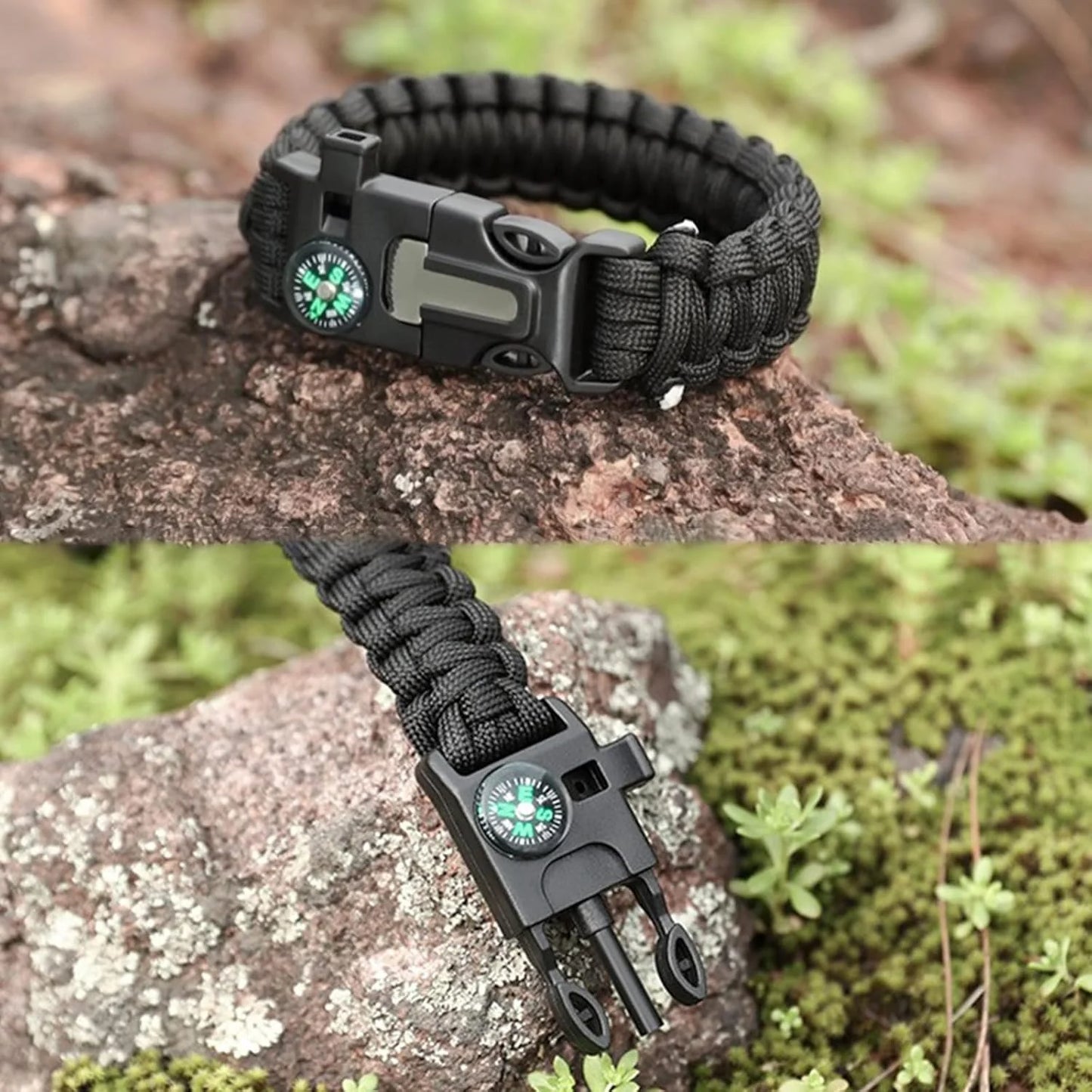 Pulsera Tejida Todoterreno Multiuso 2x1