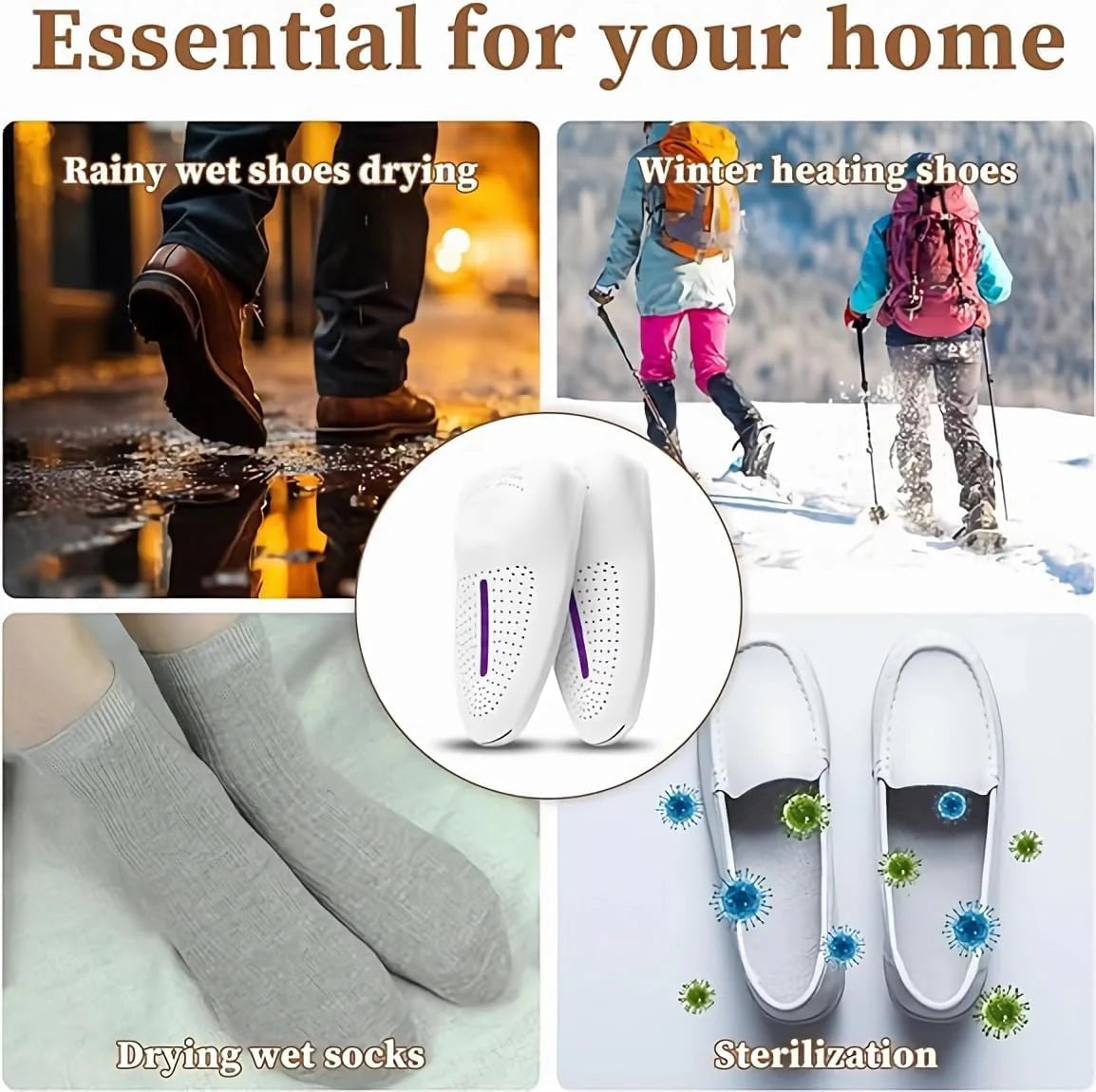 Secador para Zapatos Portátil