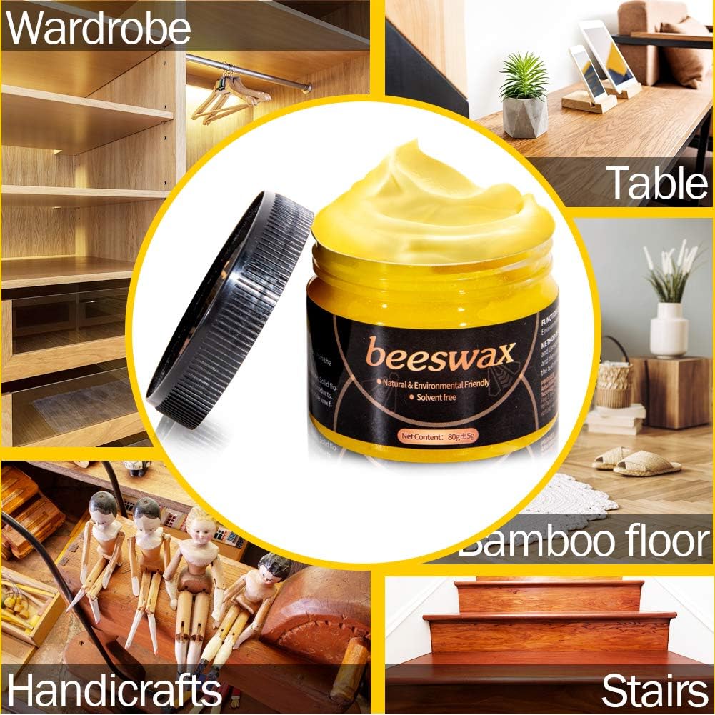 CERA DE ABEJA PULIDO PROFESIONAL PARA MADERA