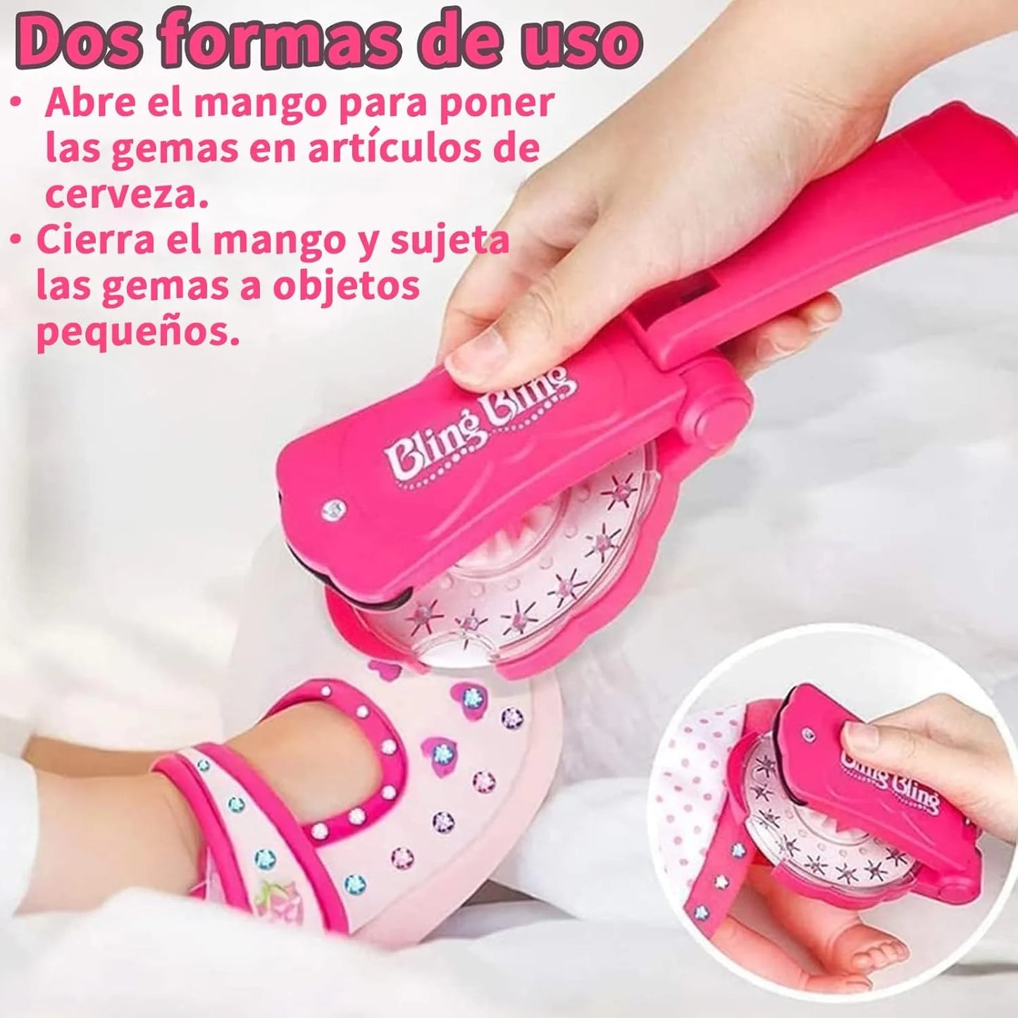 Estampadora de Brillos para el Cabello