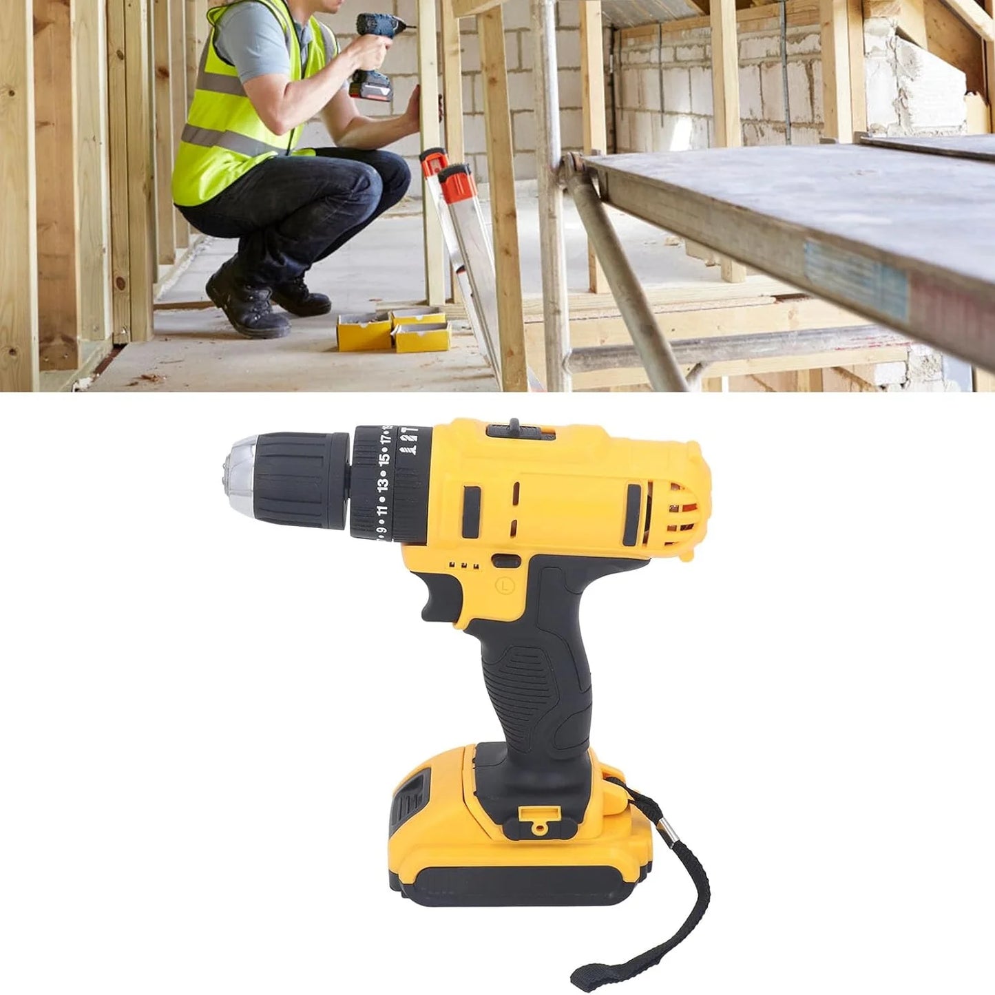 Kit de Taladro Inalámbrico 24 Piezas