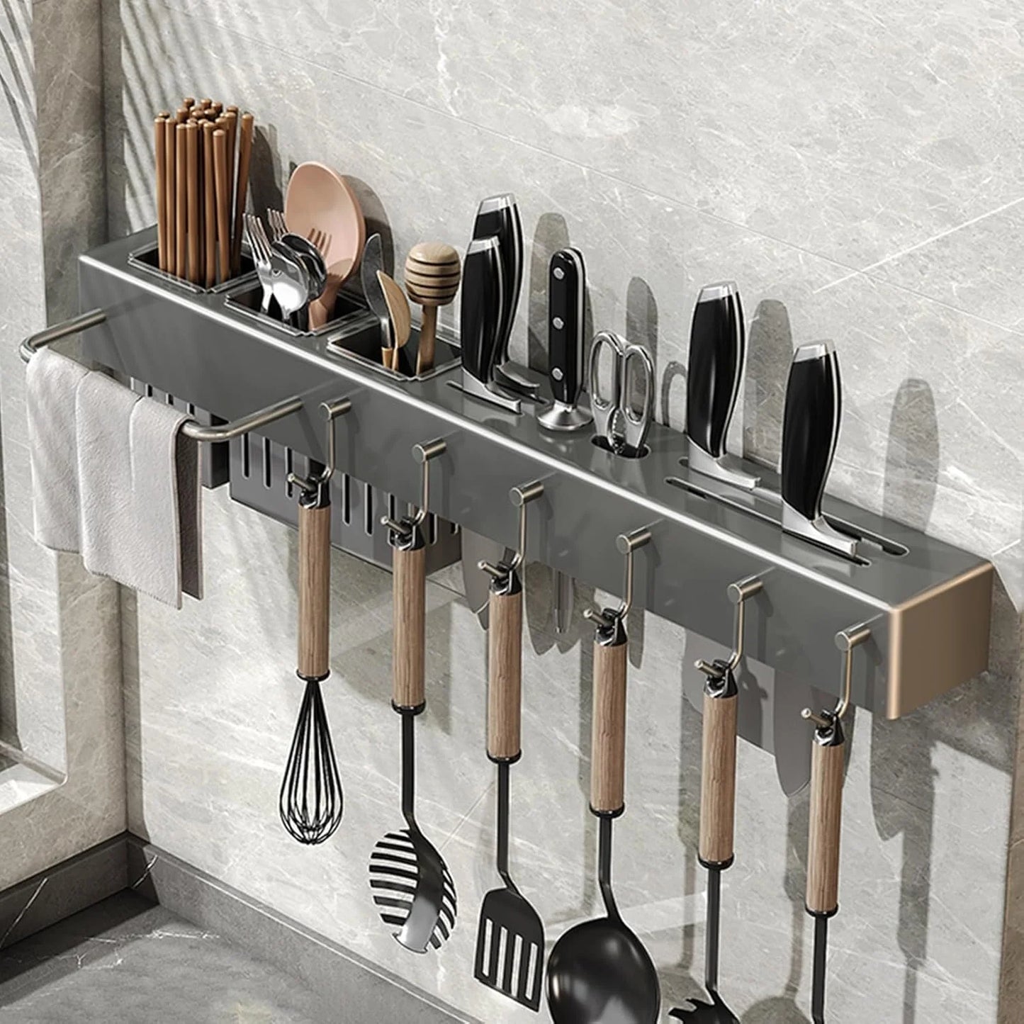 Estante Organizador de Utensilios de Cocina