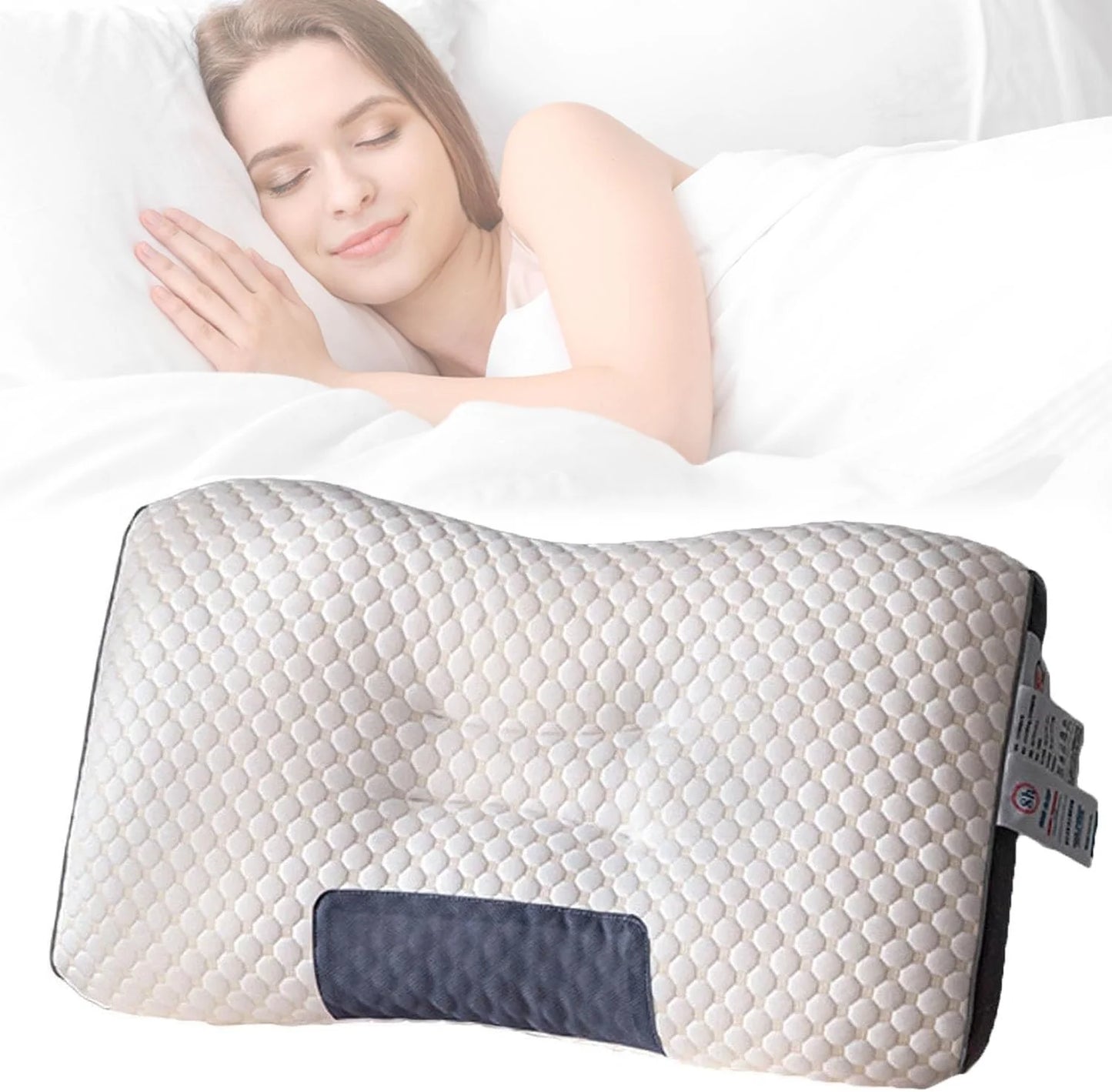 Almohada Ortopédica Cervical | Descanso Y Alivio Para Tu Cuello