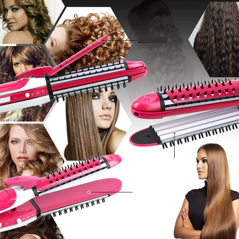 Rizadora de Cabello 3 en 1