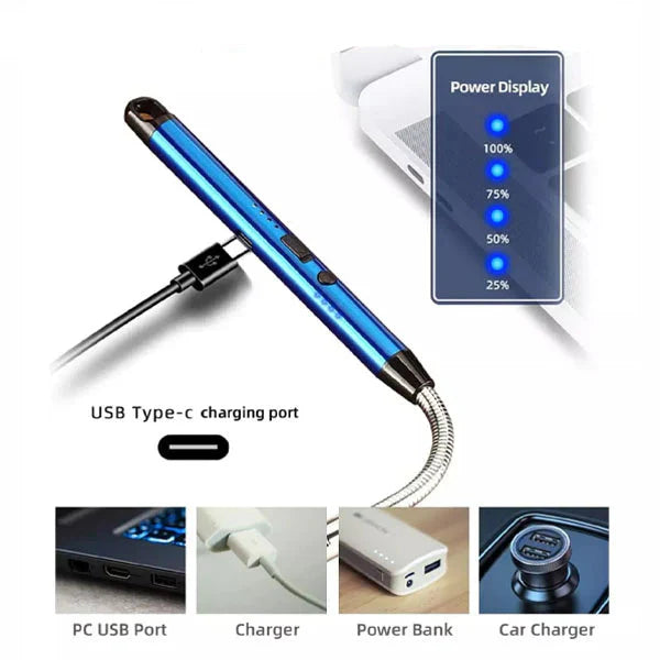 Encendedor Eléctrico de Cocina Recargable USB