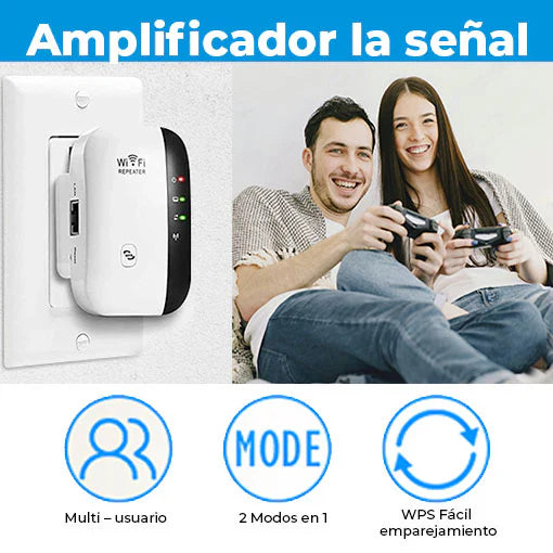 Amplificador de WiFi | Repetidor Inalámbrico
