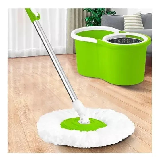 Trapeador Giratorio 360 Con Balde