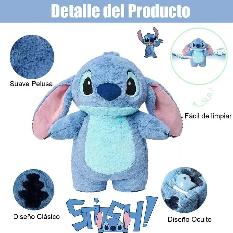 Peluche Térmico de Stitch para Cólicos