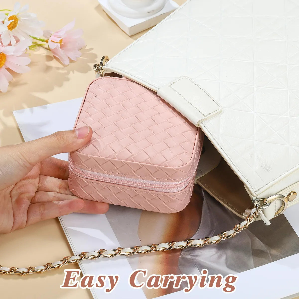 Caja Organizadora de Joyas Portátil