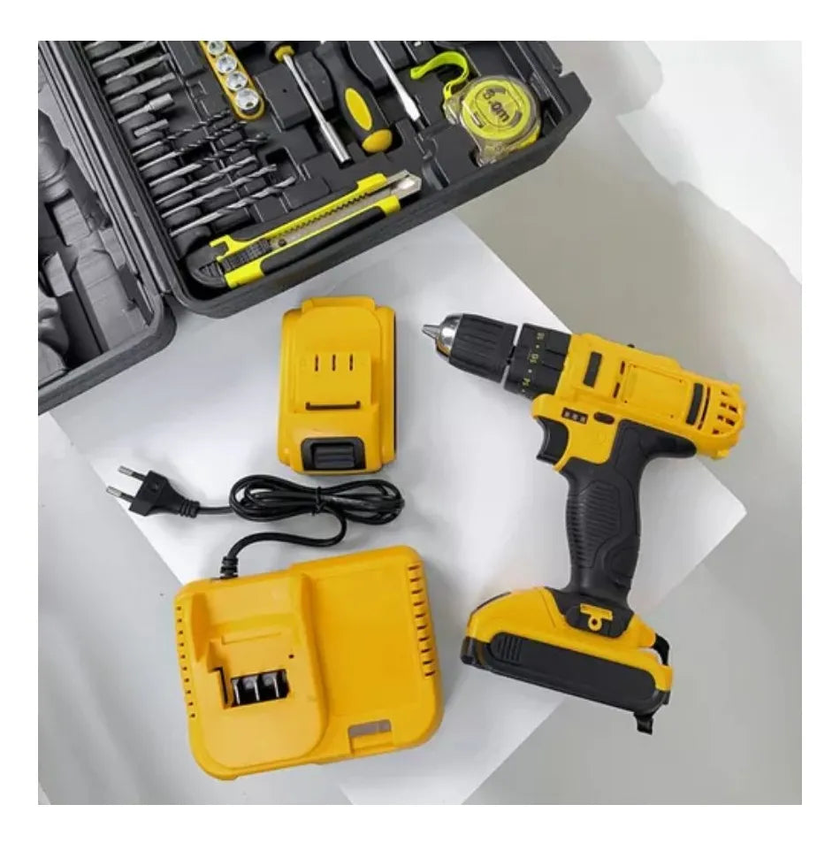 Kit de Taladro Inalámbrico 30 Piezas