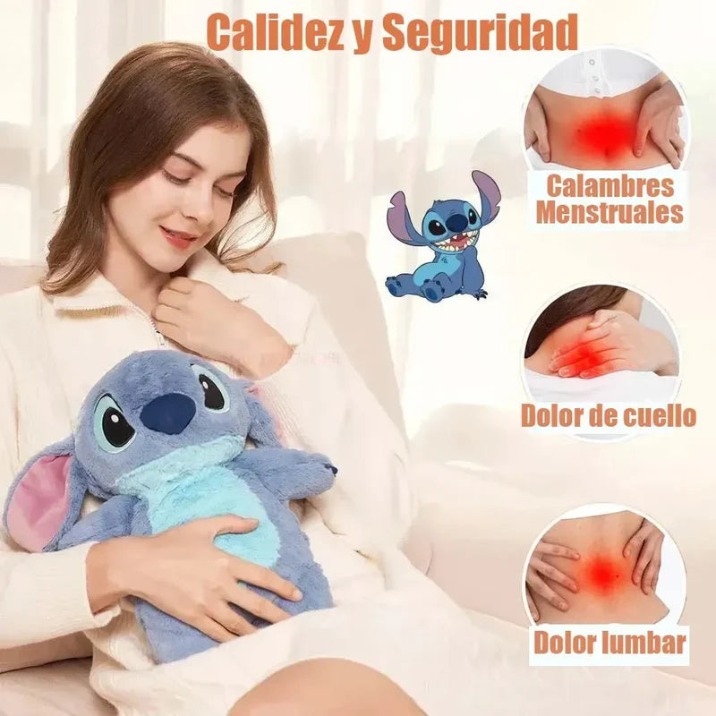 Peluche Térmico de Stitch para Cólicos