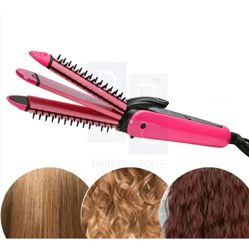 Rizadora de Cabello 3 en 1
