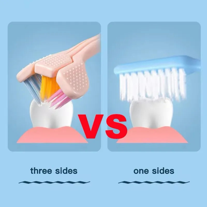 Cepillo Triple Envolvente de Cerdas Suaves 4x1