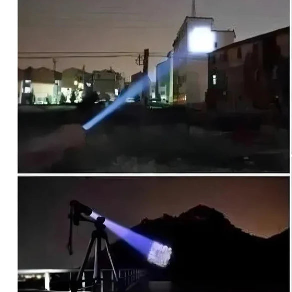 Linterna Recargable con Zoom