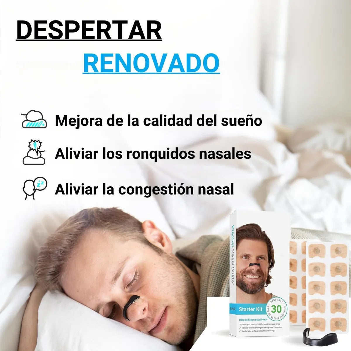 Dilatadores Nasales Magnéticos
