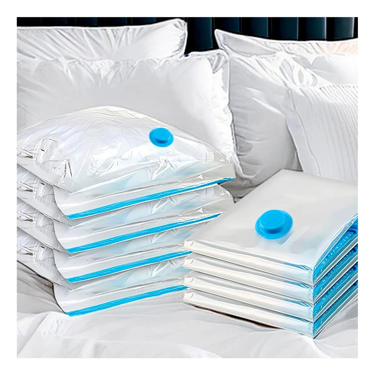 Kit de Bolsas de Almacenamiento al Vacío 3x1