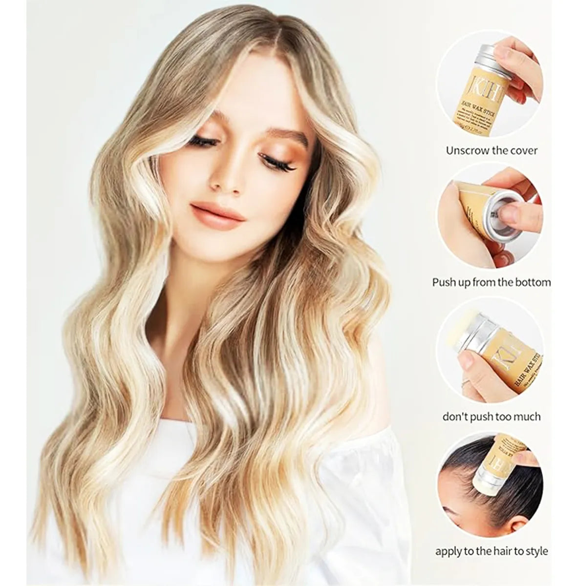 Cera Para Cabello En Barra 2x1