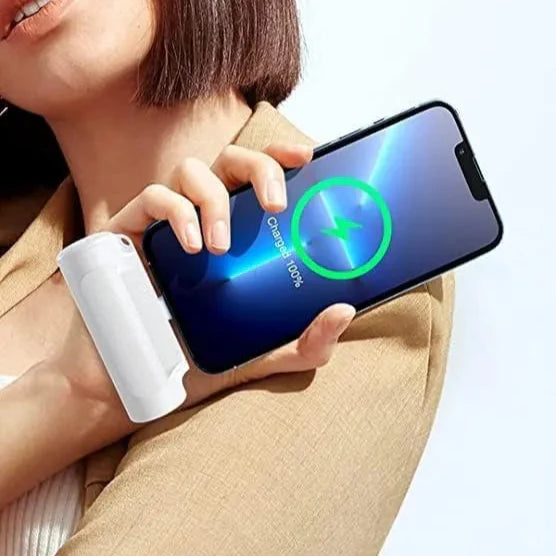 Mini Cargador Portátil Doble USB