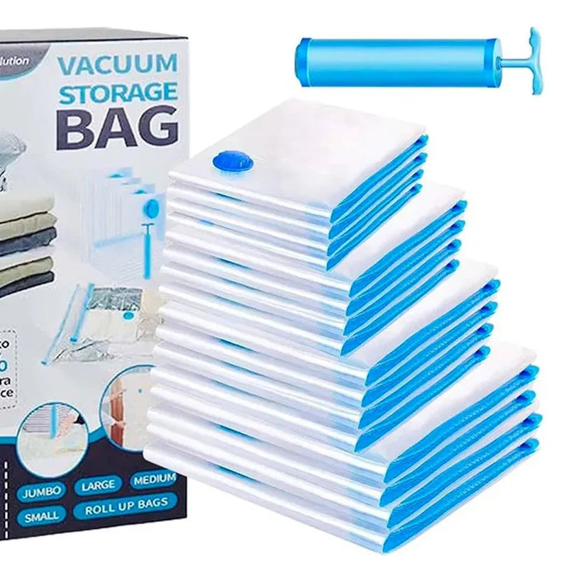Kit de Bolsas de Almacenamiento al Vacío 3x1