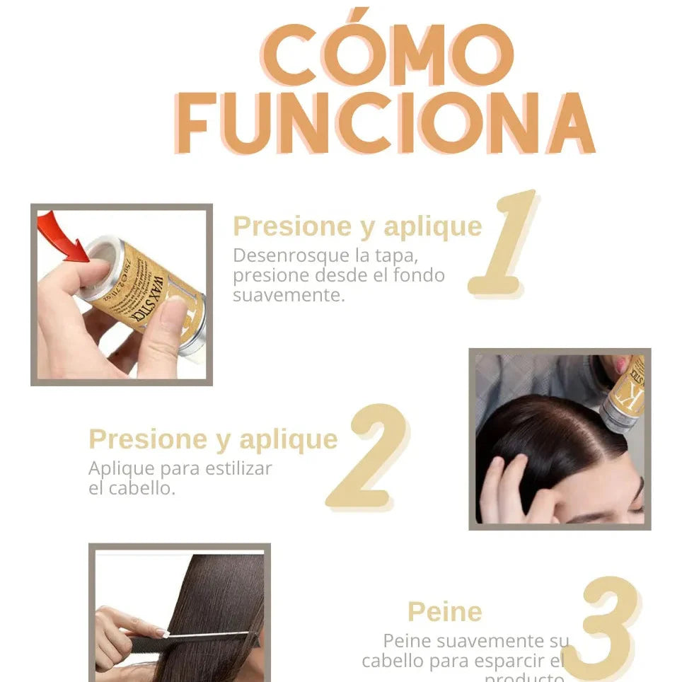 Cera Para Cabello En Barra 2x1