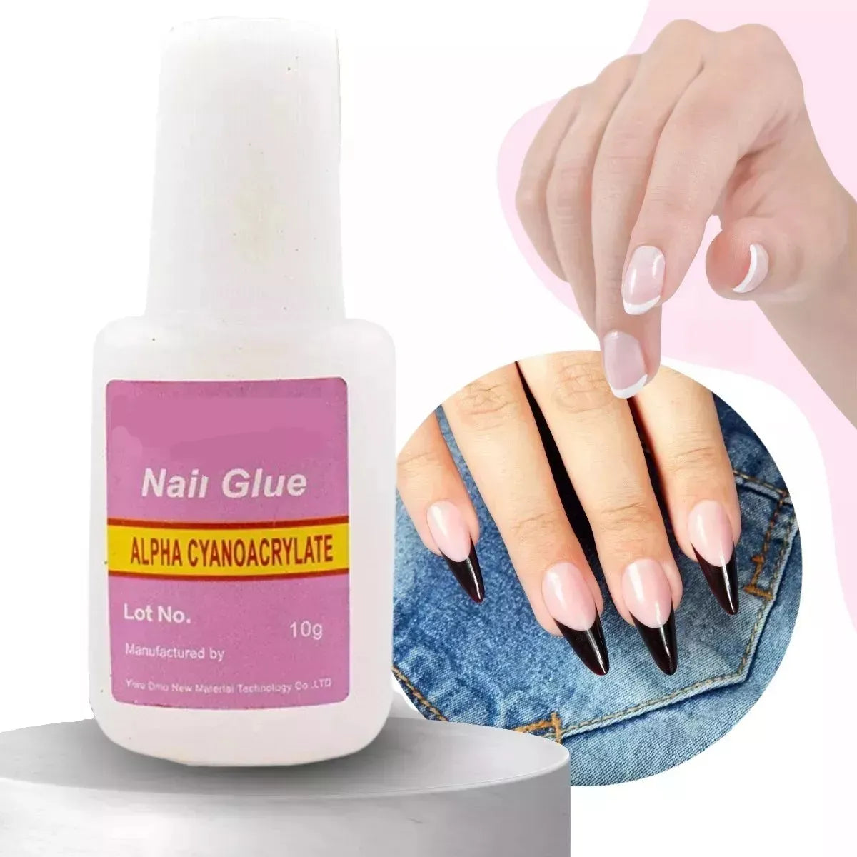 Pegamento Profesional para Uñas 4x1