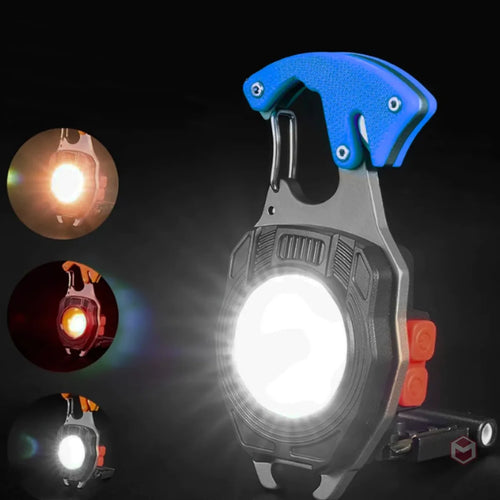 Mini Linterna Llavero Multifuncional