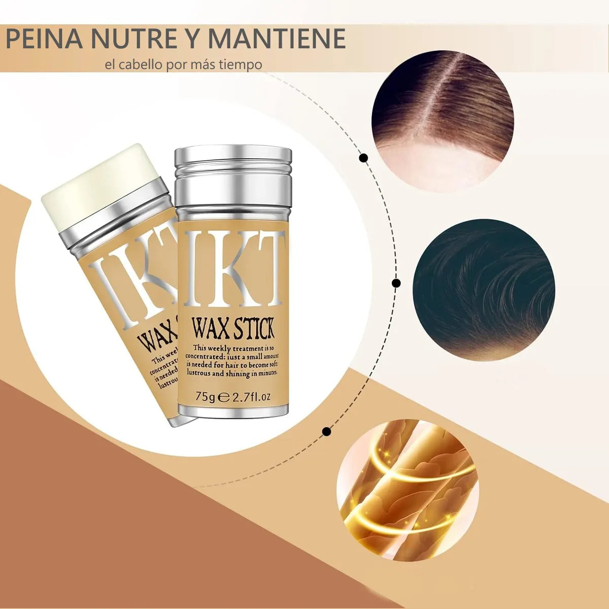 Cera Para Cabello En Barra 2x1