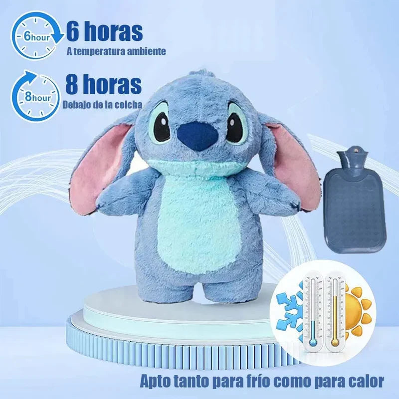 Peluche Térmico de Stitch para Cólicos