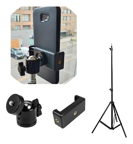 Trípode para Celular y Camara con Soporte Multifuncional