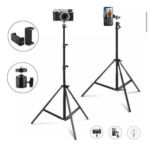 Trípode para Celular y Camara con Soporte Multifuncional