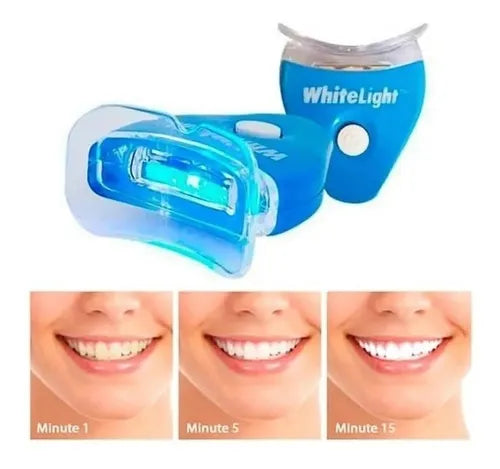 Blanqueador Dental White Light | Sonrisa Más Blanca En 10 Minutos