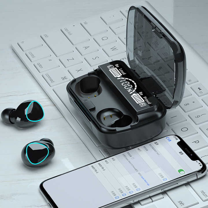 Audífonos Inalámbricos M10 con Powerbank